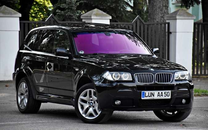 BMW X3 cena 31900 przebieg: 272541, rok produkcji 2007 z Pakość małe 781